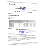 UL Certificate for Glass Tube Fuse